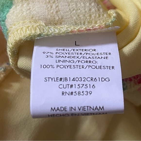 NWT yellow Floral Maxi Dress with Spaghetti Straps speechless size large tiered - Picture 7 of 11